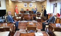 KSÜ Rektörü Okumuş’a ziyaretler devam ediyor