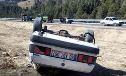 Kahramanmaraş’ta Otomobil Takla Attı: 1 Kişi Yaralandı!