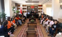 Ziya Gökalp İlkokulu Öğrencilerinden Başkanımıza Anlamlı Ziyaret!