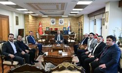 KMTSO Başkanı Buluntu ve Mustafa Narlı’dan Ksü Rektörü Okumuş’a Ziyaret!