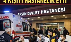 Kahramanmaraş’ta sobadan sızan gaz 4 kişi hastanelik etti!