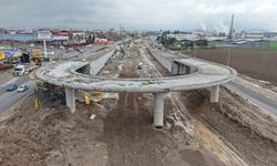 Kahramanmaraş’ta Çevre Yolu’nda Ulaşımı Rahatlatacak Kavşak Hızla Yükseliyor!