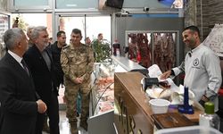 Başkan Görgel ve Vali Ünlüer, Uzunçarşı’da Esnaf ve Vatandaşlarla Bir Araya Geldi
