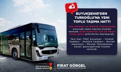 raş Büyükşehir’den Türkoğlu’na Yeni Toplu Taşıma Hattı!
