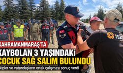 Kahramanmaraş’ta Kaybolan 3 Yaşındaki Çocuk Sağ Salim Bulundu!