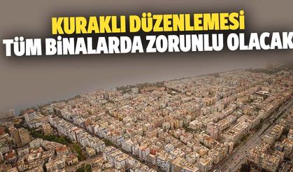 Kuraklık tehlikesi sonrası harekete geçildi! Yeni yapılacak tüm binalarda zorunlu olacak...