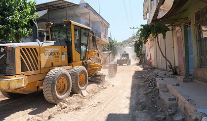 Onikişubat Belediyesi’nden Önsen’de 10 bin metrekarelik kilit parke!
