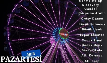 BlueLand’te Pazartesi ve Salı Günleri Eğlence Dolu!