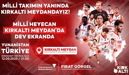 A Milli Basketbol Takımı’nın Final Yolu Heyecanı Dev Ekranda!