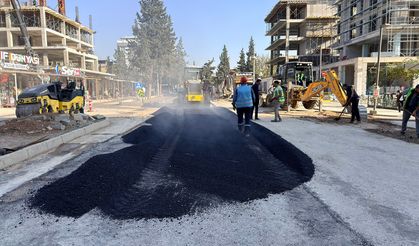 Kahramanmaraş’ta Haydar Aliyev Bulvarı’nda asfalt çalışması başladı!