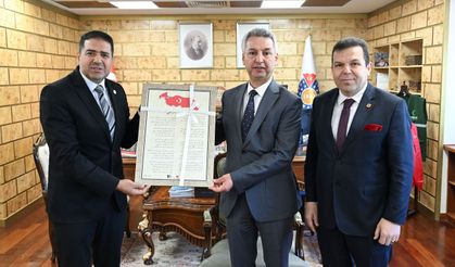 KAGİSAD Yönetiminden Rektör Okumuş'a ziyaret!