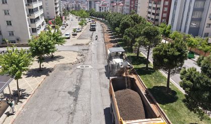 Büyükşehir, Ahır Dağı Caddesi’ni Asfalta Hazırlıyor!