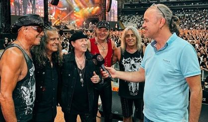 Yılın röportajı! Ünlü magazinci Habib Aytekin’den Scorpions ile İstanbul’da unutulmaz buluşma