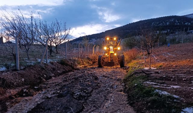 Kahramanmaraş’ta yol bakımı başlatıldı!