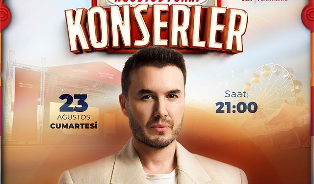 Kahramanmaraş’ta Mustafa Ceceli konseri!