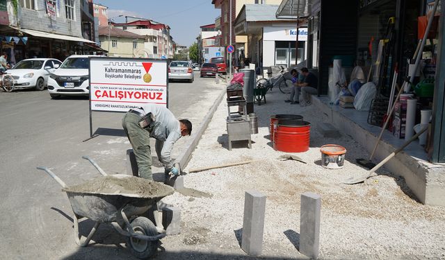 Kahramanmaraş Büyükşehir Göksun’da Yürüyüş Yollarını Yenileniyor!