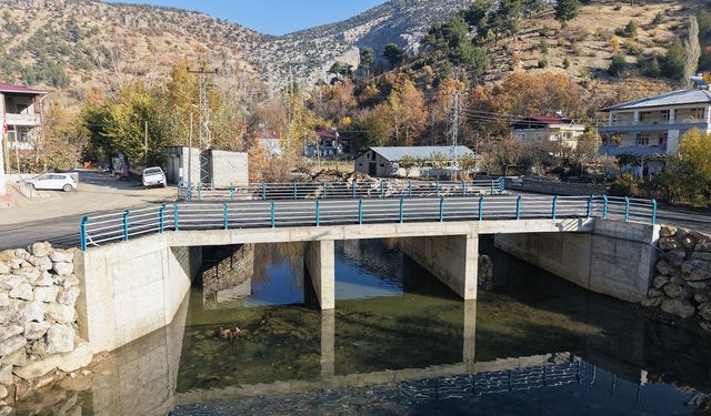 Döngel’in Yeni Köprüsü Ulaşıma Açıldı!