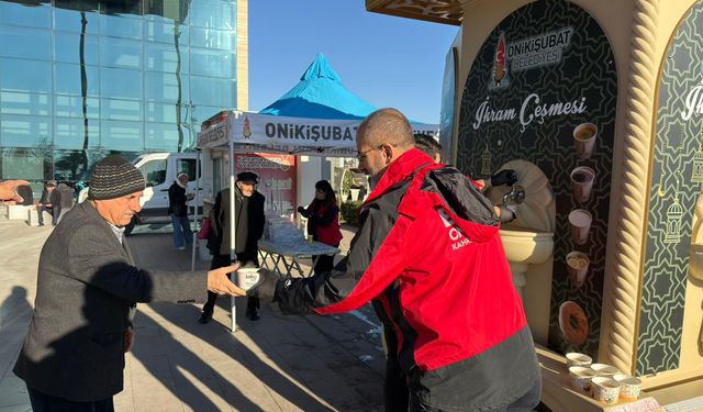 Onikişubat Belediyesi’nden Tıp Fakültesi’nde çorba ikramı!