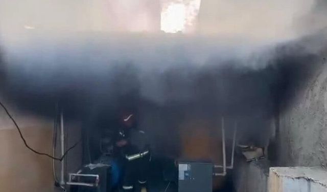 Kahramanmaraş’ta fabrika yangını!