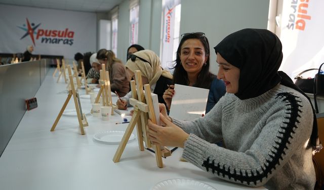 Pusula Maraş’tan Gençlere Sanat Dolu Atölye!