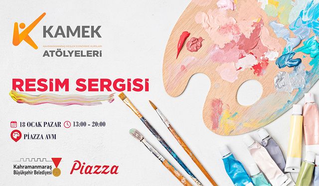 KAMEK’ten Renkli Final; Yıl Sonu Resim Sergisi Sanatseverlerle Buluşuyor