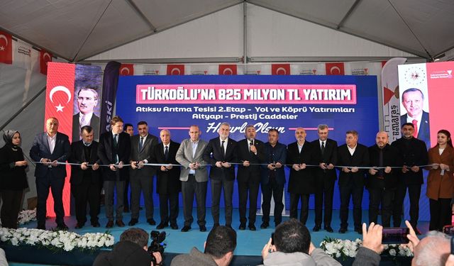 Büyükşehir’in Türkoğlu’ndaki 825 Milyonluk Dev Yatırımlarının Açılışı Gerçekleştirildi!