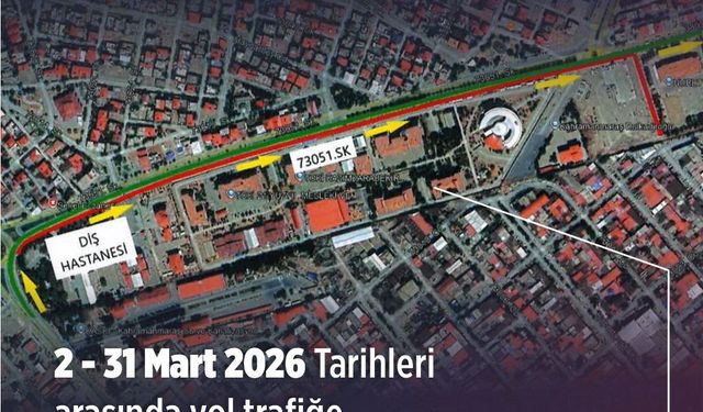 Kahramanmaraş'ta Altyapı Çalışmaları Nedeniyle Bazı Yollar Trafiğe kapandı!