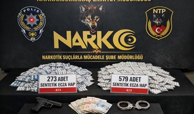 Kahramanmaraş’ta narkotik operasyonu: 3 tutuklama