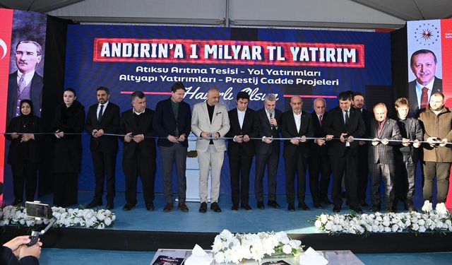 Başkan Görgel: “Andırın’ımıza 1 Milyar TL’yi Aşan Yatırım Yaptık”