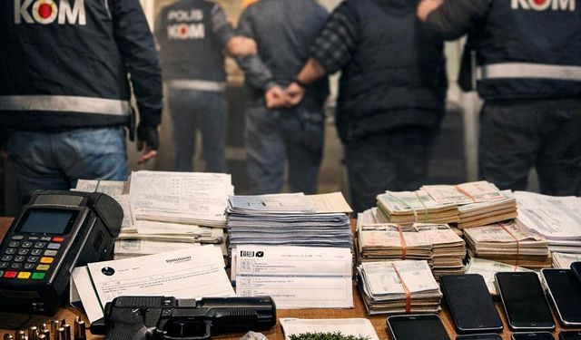 Kahramanmaraş’ta tefecilik operasyonu: 8 gözaltı