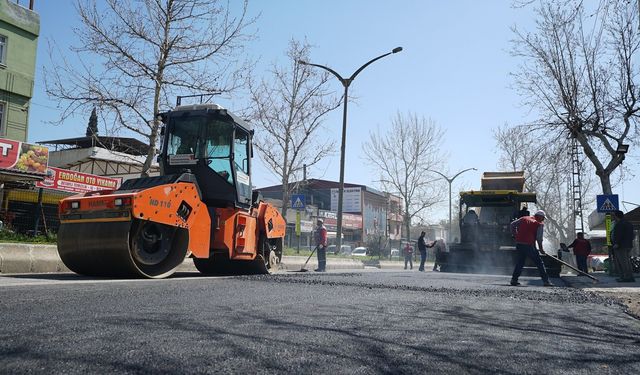 Kahramanmaraş’ta Asfalt Mesaisi Sürüyor!