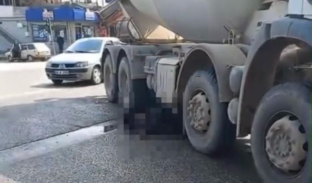 Kahramanmaraş’ta beton mikseri ile çarpışan motosiklet sürücüsü öldü!