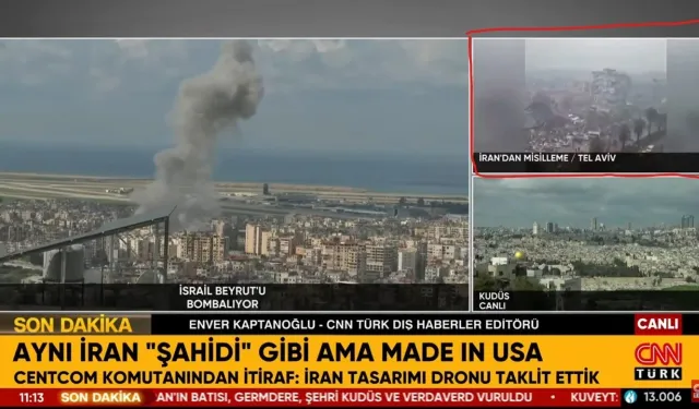 CNN Türk'ten akıl almaz hata! ‘Tel Aviv’ diye verdiği görüntü Kahramanmaraş çıktı!