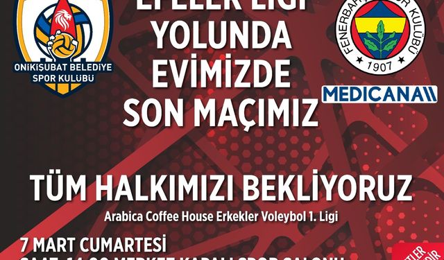 Filenin Aslanları, Efeler Ligi yolunda son kez taraftarı karşısına çıkıyor!