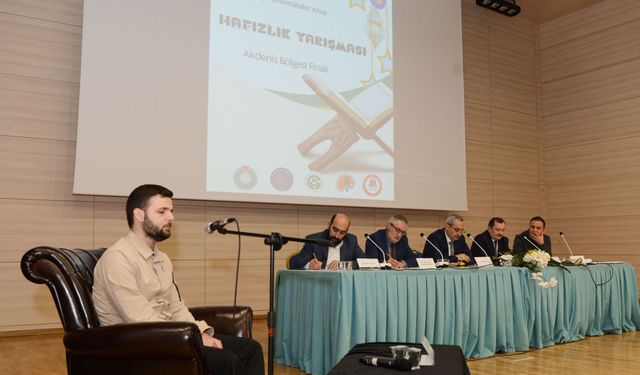 Akdeniz’in Hafızları KSÜ’de Yarıştı!