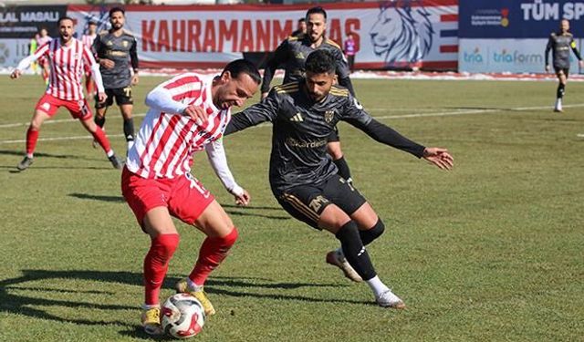 Kahramanmaraş İstiklalspor Play-off’a yükseldi!