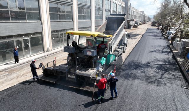 Toptancılar Sitesi Yolu yenileniyor!