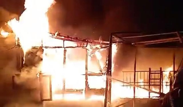 Kahramanmaraş’ta Ev Yangını! Kullanılamaz Hale Geldi
