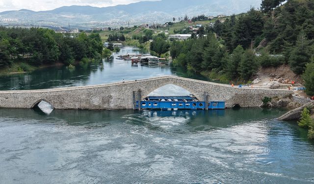 5 Asırlık Tarihi Ceyhan Köprüsü Yeniden Hayata Dönüyor: Restorasyonda Sona Gelindi