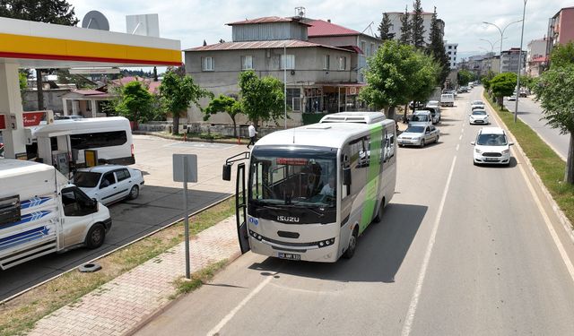 Kahramanmaraş Büyükşehir’den ilçelere 5 yeni otobüs!