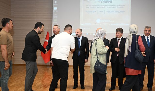 KSÜ Ailesi Geleneksel Bayramlaşma Töreniyle Bir Araya Geldi!