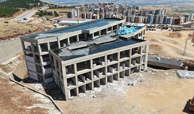 Kahramanmaraş’ın Yeni Sağlık Üssünde Çalışmalar Tüm Hızıyla Sürüyor!