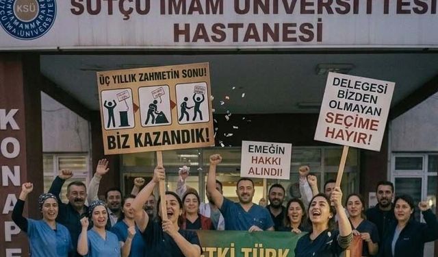 Öz Sağlık-İş Kahramanmaraş’ta bomba iddia: “Delegeyi emekçi değil, yönetim belirledi!”