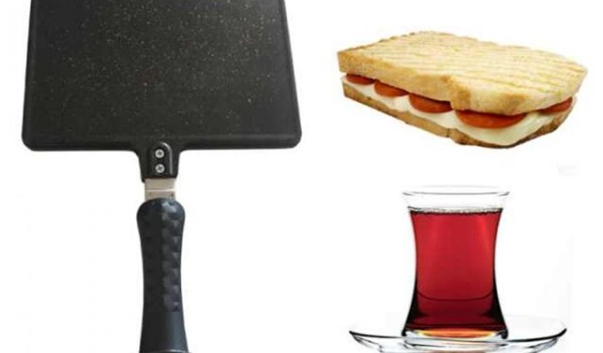 ALTUNAY Döküm Tost Makinası Öift taraflı Döküm Tav