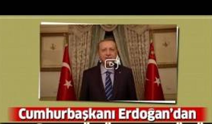 Cumhurbaşkanı Erdoğan'dan doğum günü teşekkürü