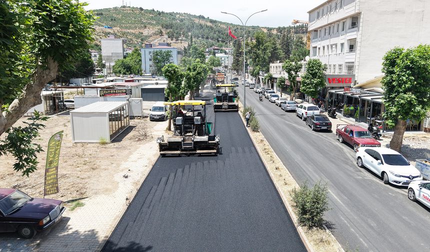 Türkoğlu’nda Asfalt Başladı!