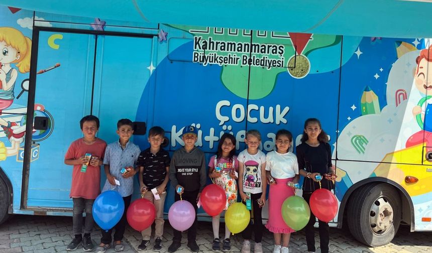 Gezici kütüphane kırsalda 5 bin çocukla buluştu!