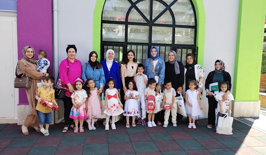 Onikişubat Belediyesi’nin Gündüz Bakımevi’nde ilk mezuniyet heyecanı!