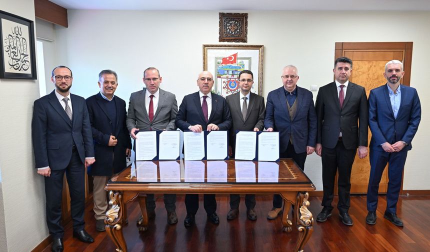 KSÜ İle Türkoğlu OSB Arasında Meslek Yüksekokulu İçin İş Birliği protokolü imzalandı!