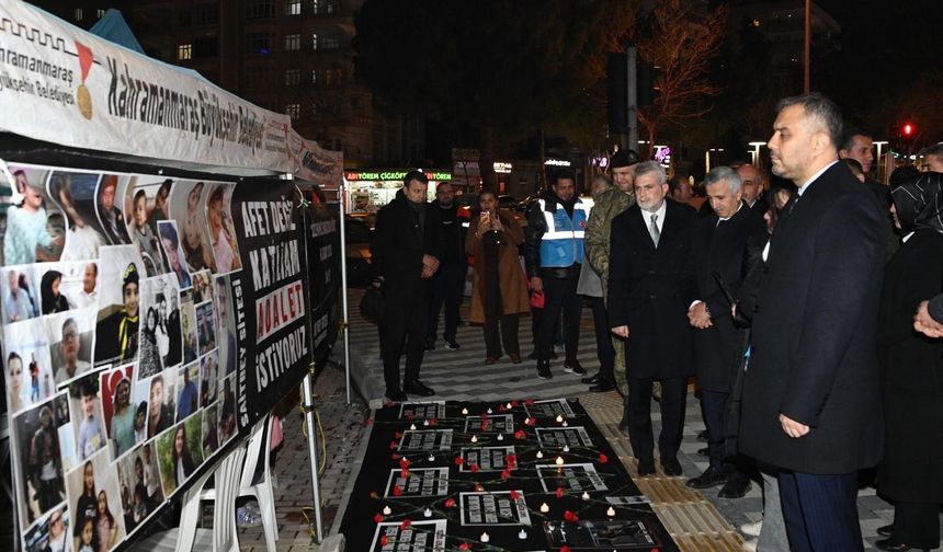 Asrın Felaketinin Yıl Dönümünde Kahramanmaraş Tek Yürek Oldu!
